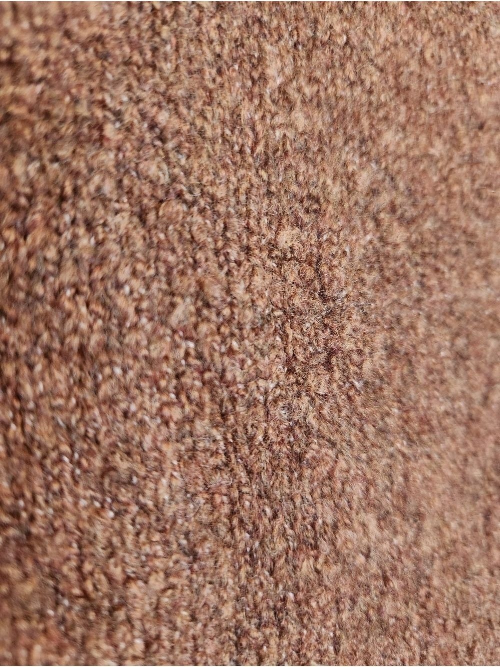 DAILY RITUAL BROWN SLEEVELES BOUCLE KNIT SWEATER VEST SMALL / MEDIUM NWT - Picture 6 of 9